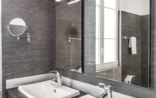 Hotel Le Saint Paul Chambre Deluxe douche avec double vasque