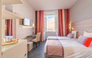 hotel le saint paul chambre double vue mer